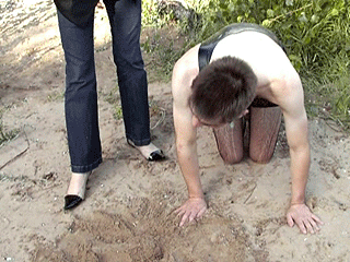 GELÄNDEDRILL MIT MEINEM WELPEN